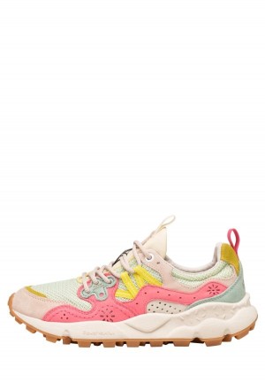 Adidasy Damskie Flower Mountain Yamano 3 Różowe Turkusowe | SYA979EB