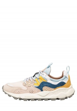 Adidasy Damskie Flower Mountain Yamano 3 Różowe Głęboka Niebieskie | ILA7961TE