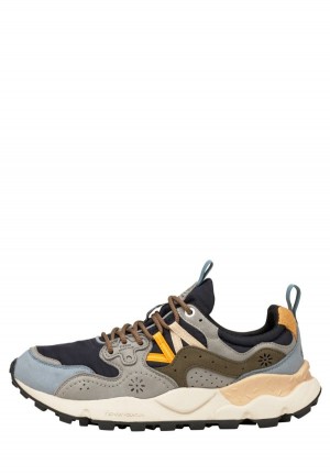 Adidasy Męskie Flower Mountain Yamano 3 Granatowe Niebieskie Głęboka Niebieskie | HYR5358WV