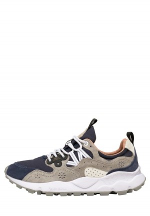 Adidasy Męskie Flower Mountain Yamano 3 Granatowe Niebieskie Szare | BQA1017FE