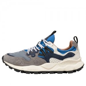 Adidasy Męskie Flower Mountain Yamano 3 Szare Granatowe Niebieskie | HKP7378YG