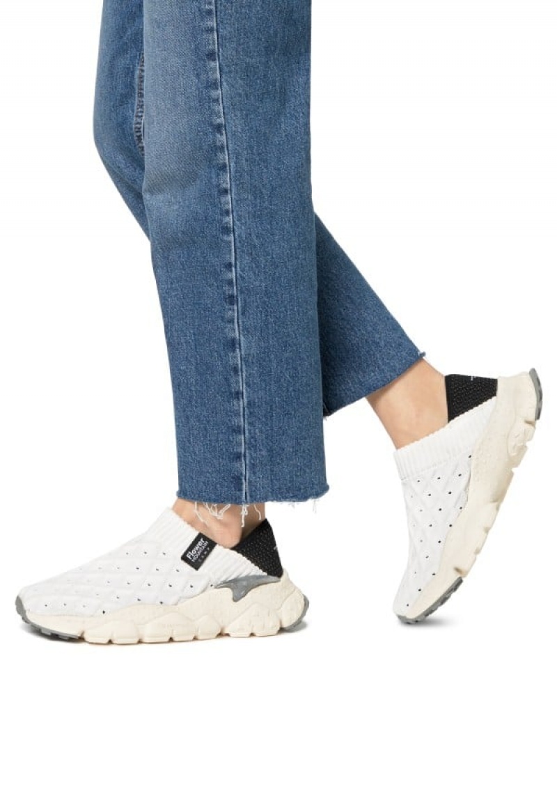 Adidasy Damskie Flower Mountain Camp Białe | AUH4892JK