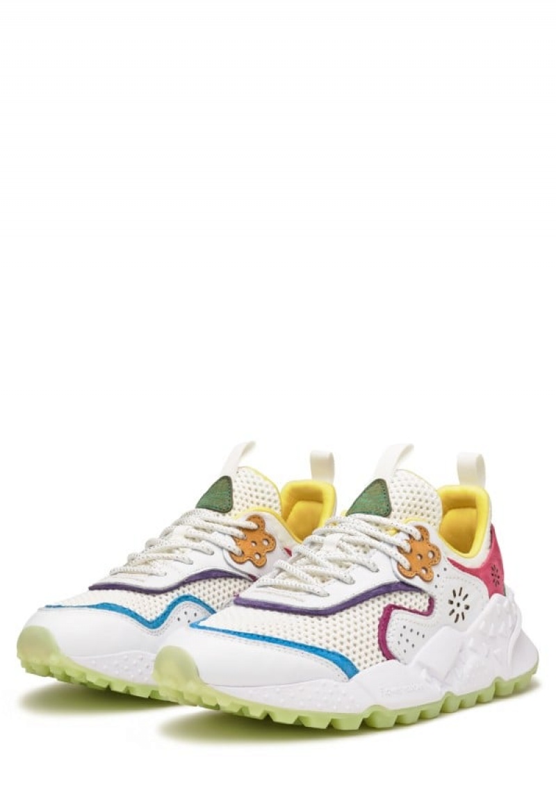 Adidasy Damskie Flower Mountain Kotetsu Białe Fuksja | GHD583WG