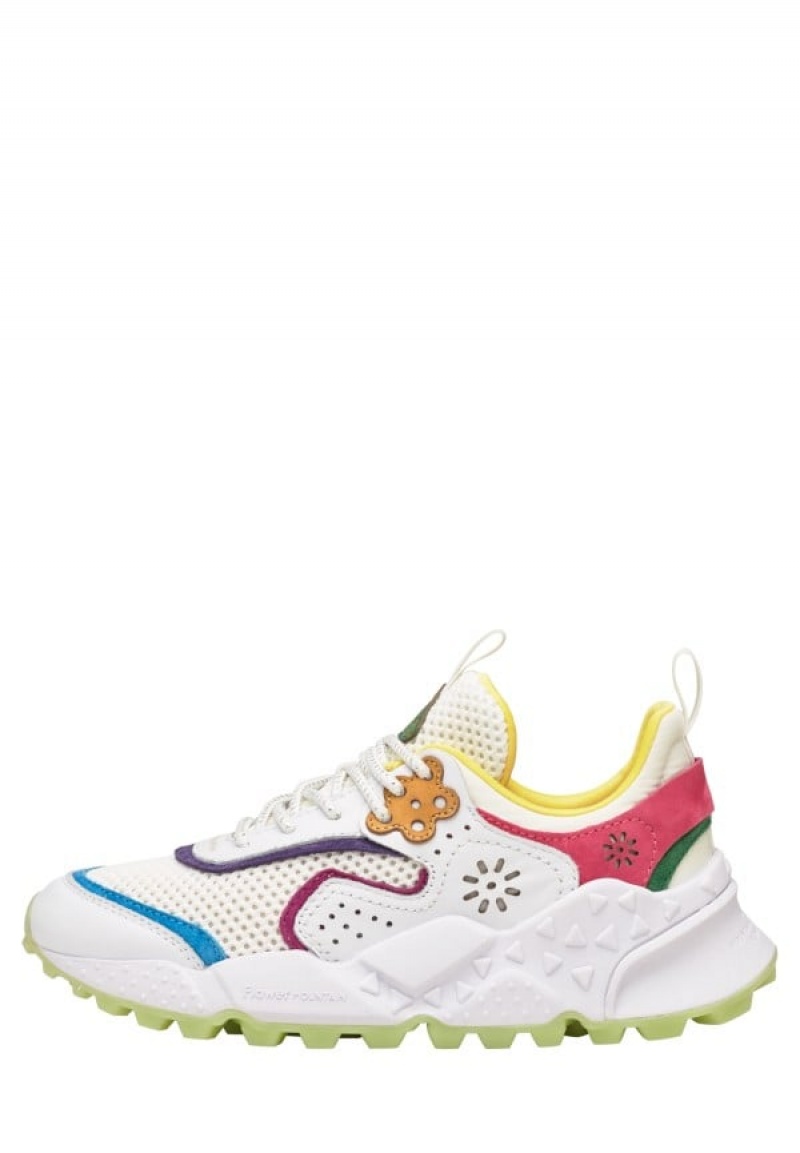 Adidasy Damskie Flower Mountain Kotetsu Białe Fuksja | GHD583WG