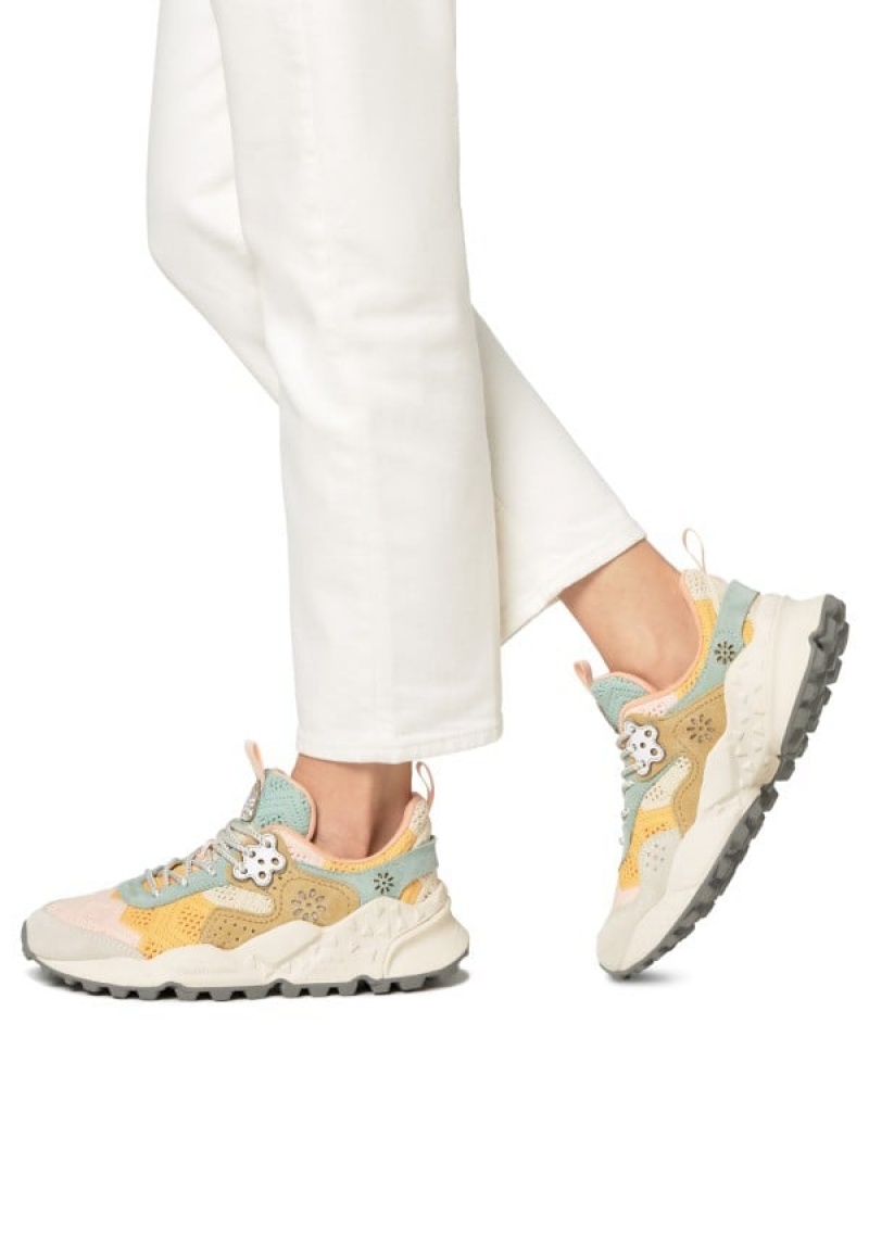 Adidasy Damskie Flower Mountain Kotetsu Różowe Szare | PQV4784ZC
