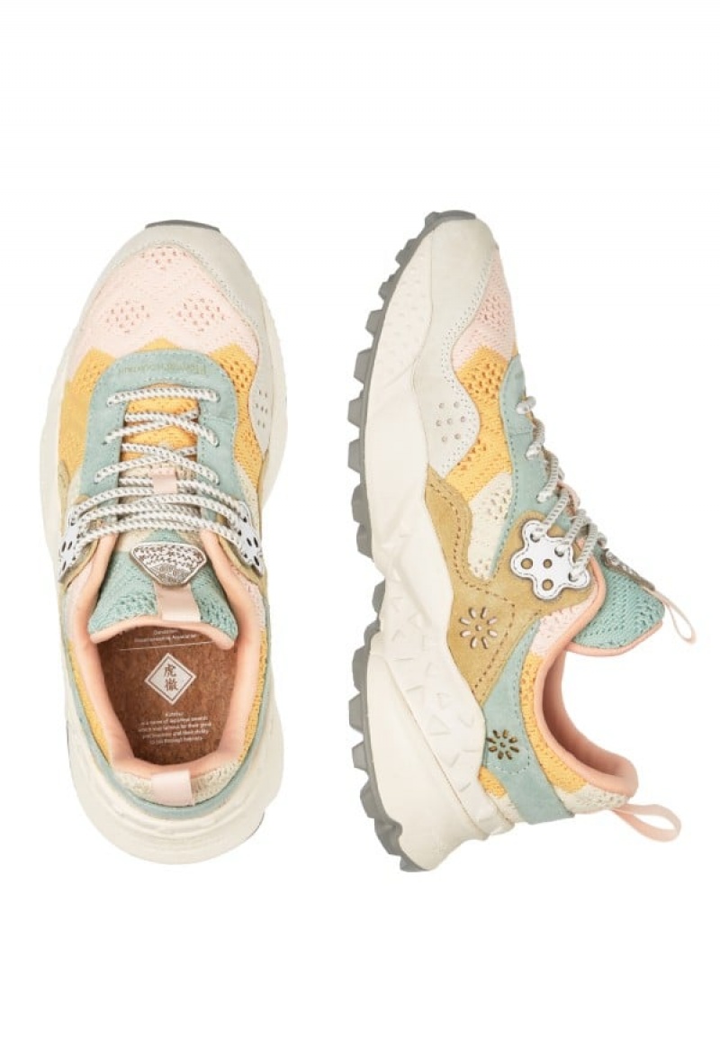 Adidasy Damskie Flower Mountain Kotetsu Różowe Szare | PQV4784ZC