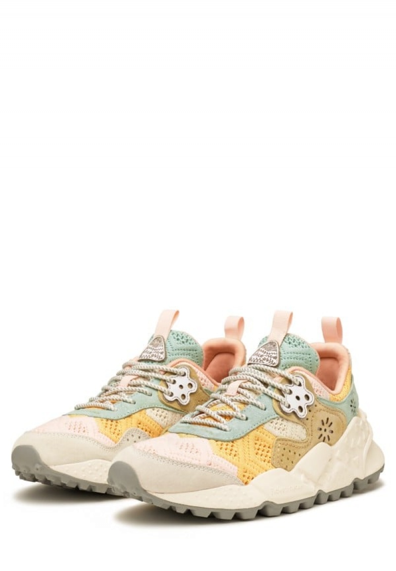 Adidasy Damskie Flower Mountain Kotetsu Różowe Szare | PQV4784ZC