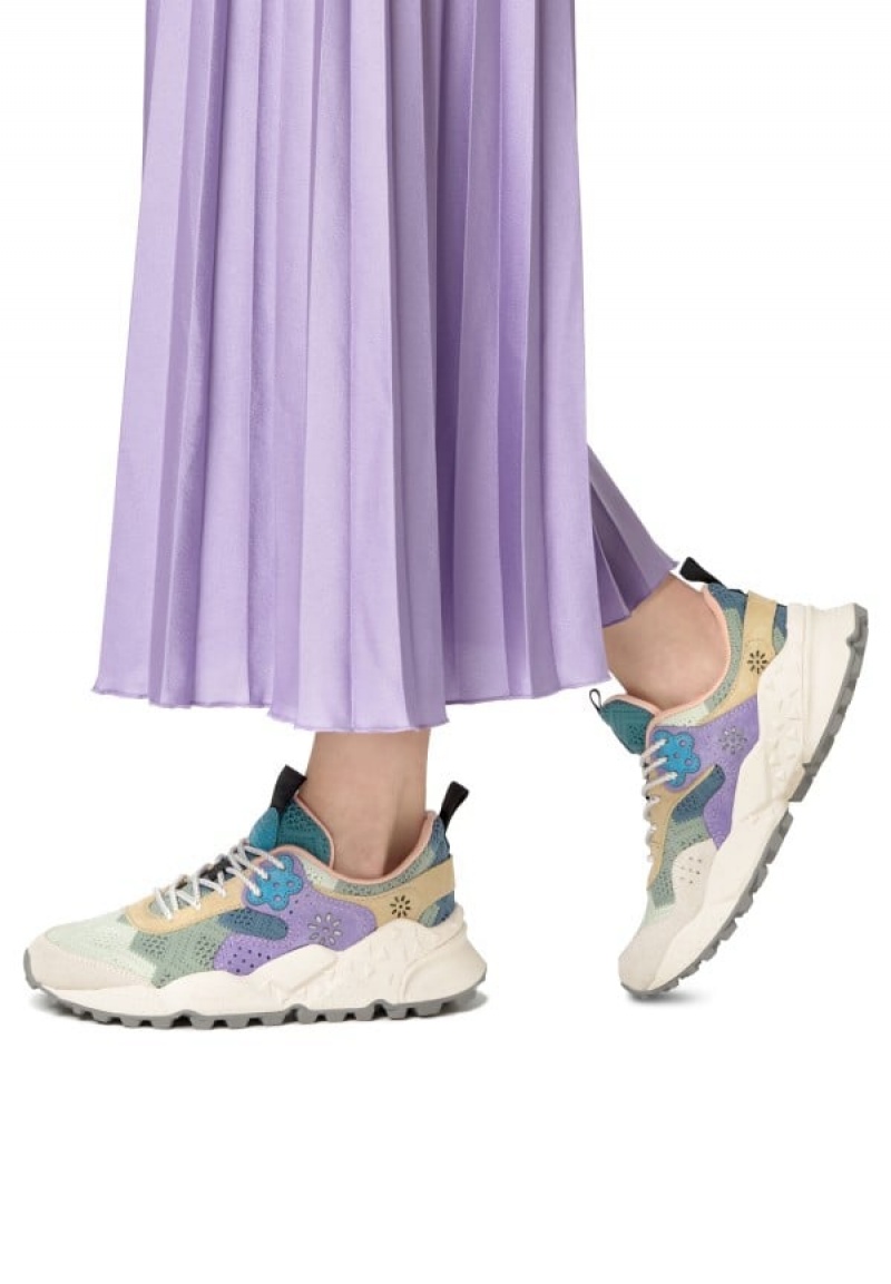 Adidasy Damskie Flower Mountain Kotetsu Głęboka Niebieskie Szare | BKL7139TO