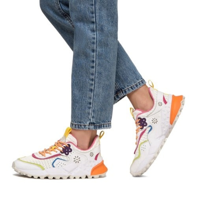 Adidasy Damskie Flower Mountain Kotetsu Białe | IMU32100XU
