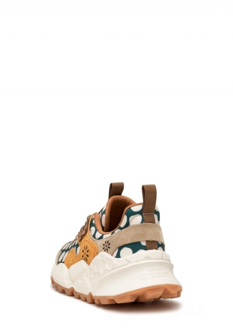 Adidasy Damskie Flower Mountain Kotetsu Beżowe Zielone | VBD6358SG