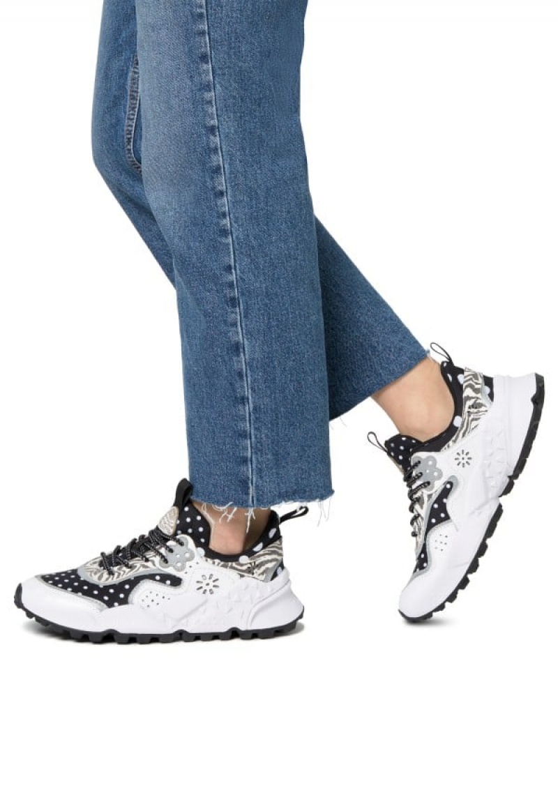 Adidasy Damskie Flower Mountain Kotetsu Czarne Białe | CZX7675VF