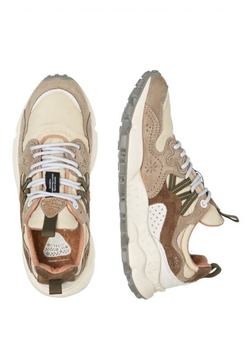 Adidasy Damskie Flower Mountain Yamano 3 Uni Szare Beżowe | QAB9253EI