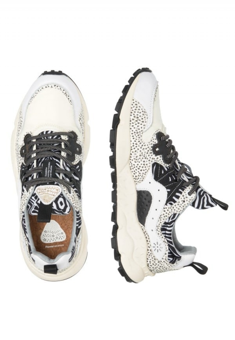 Adidasy Damskie Flower Mountain Yamano 3 Uni Białe Czarne | ZUD789BA