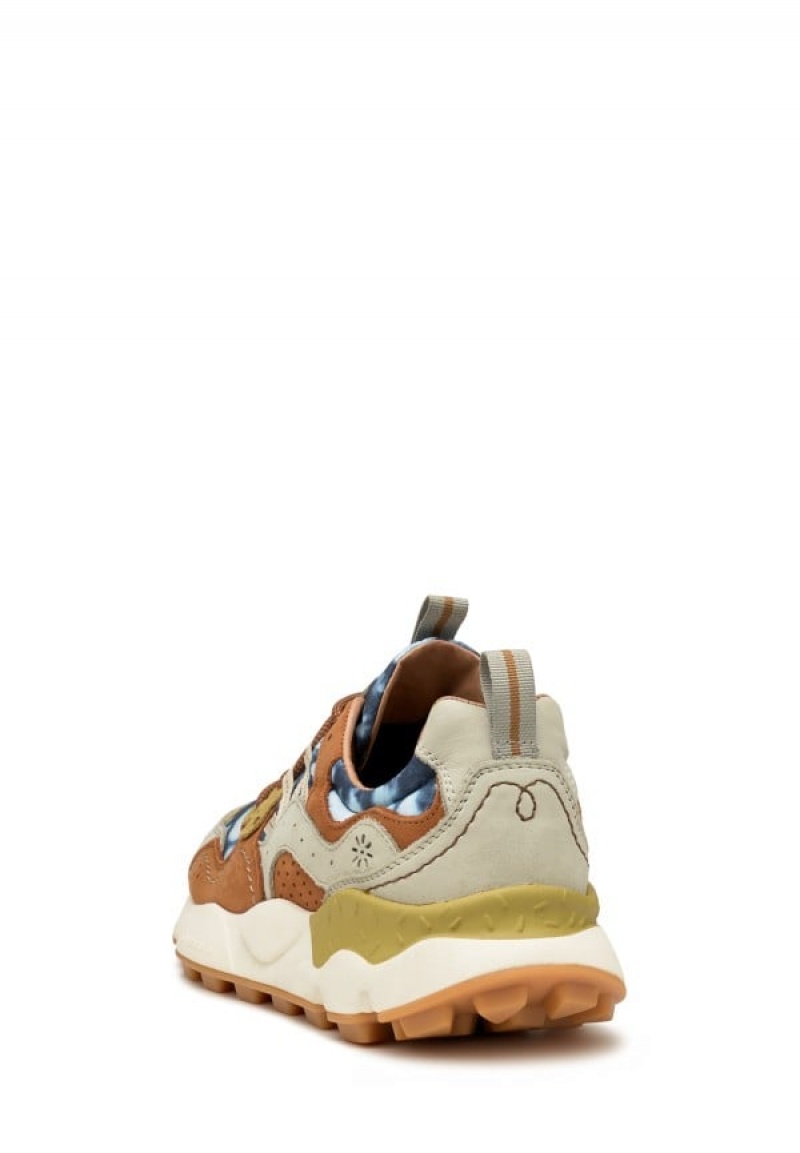 Adidasy Damskie Flower Mountain Yamano 3 Uni Uw Niebieskie Brązowe | SEN5971XQ