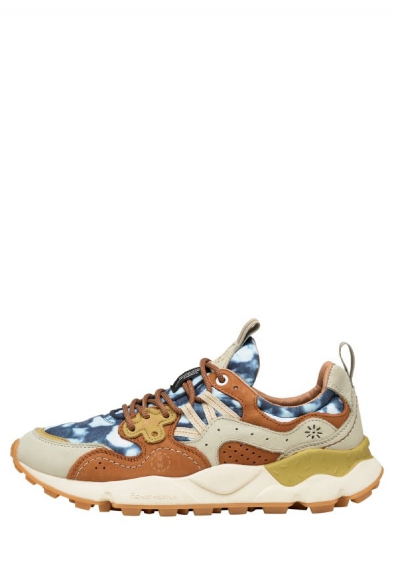 Adidasy Damskie Flower Mountain Yamano 3 Uni Uw Niebieskie Brązowe | SEN5971XQ