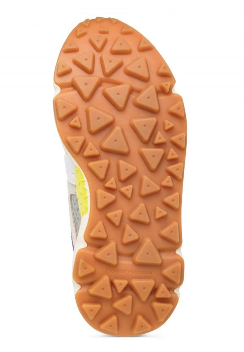 Adidasy Damskie Flower Mountain Yamano 3 Białe Fioletowe | JGP2853KJ