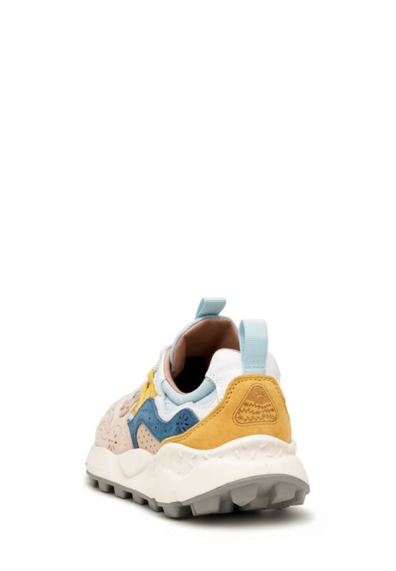 Adidasy Damskie Flower Mountain Yamano 3 Różowe Głęboka Niebieskie | ILA7961TE