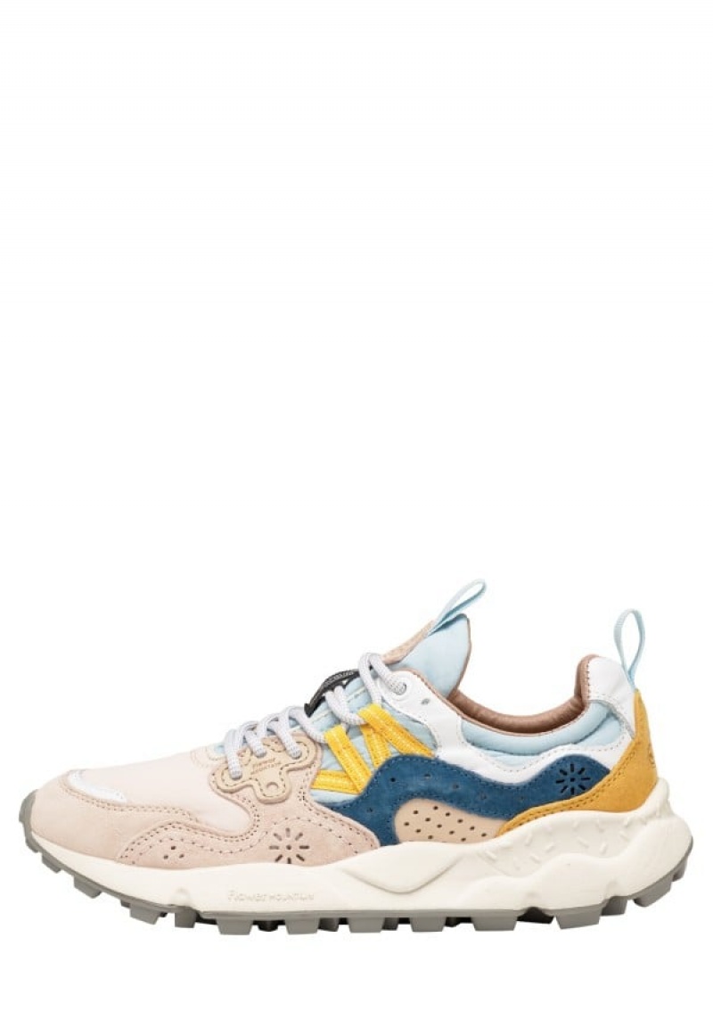 Adidasy Damskie Flower Mountain Yamano 3 Różowe Głęboka Niebieskie | ILA7961TE