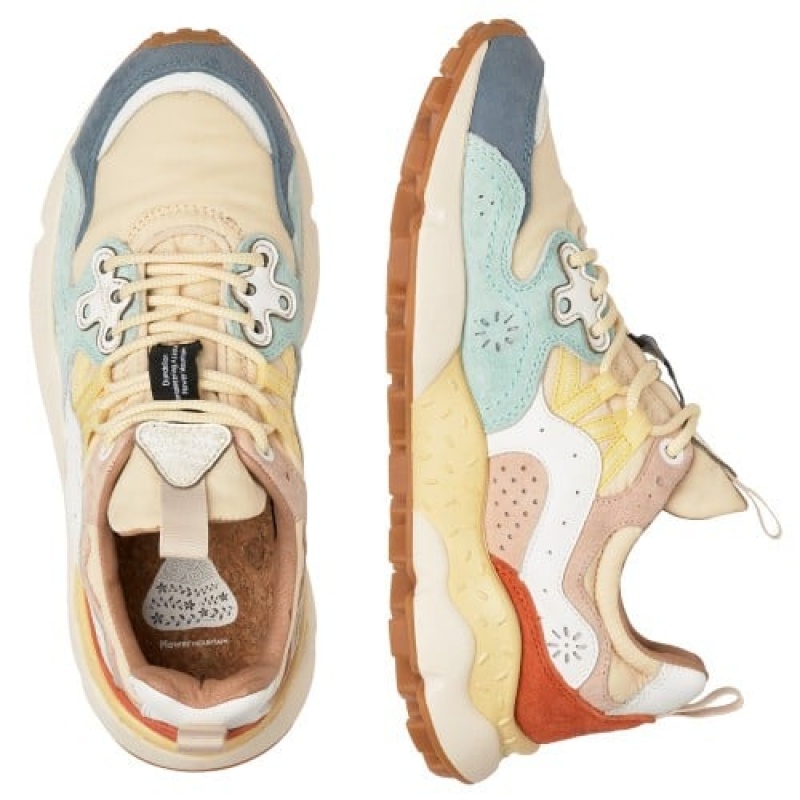 Adidasy Damskie Flower Mountain Yamano 3 Niebieskie | RYJ6058JA