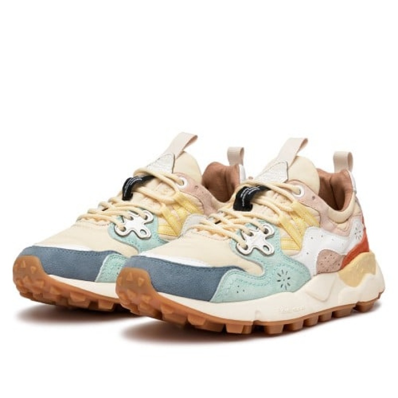 Adidasy Damskie Flower Mountain Yamano 3 Niebieskie | RYJ6058JA