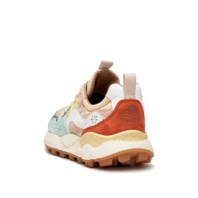 Adidasy Damskie Flower Mountain Yamano 3 Niebieskie | RYJ6058JA