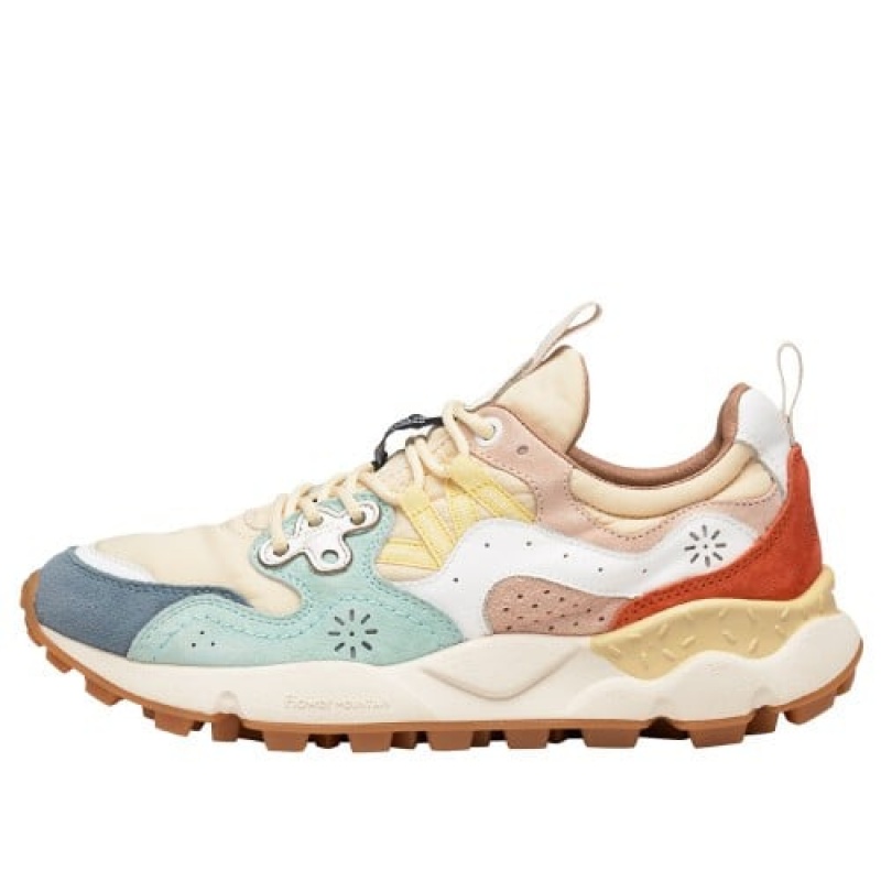 Adidasy Damskie Flower Mountain Yamano 3 Niebieskie | RYJ6058JA