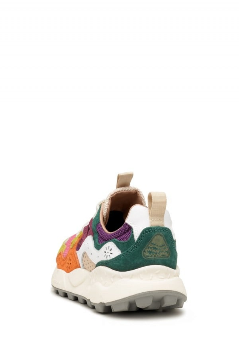 Adidasy Damskie Flower Mountain Yamano 3 Fuksja Żółte | HLS7344HE
