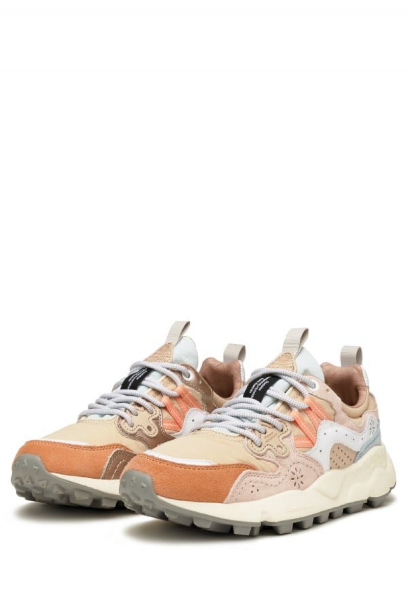 Adidasy Damskie Flower Mountain Yamano 3 Różowe Beżowe | DRF7392UI