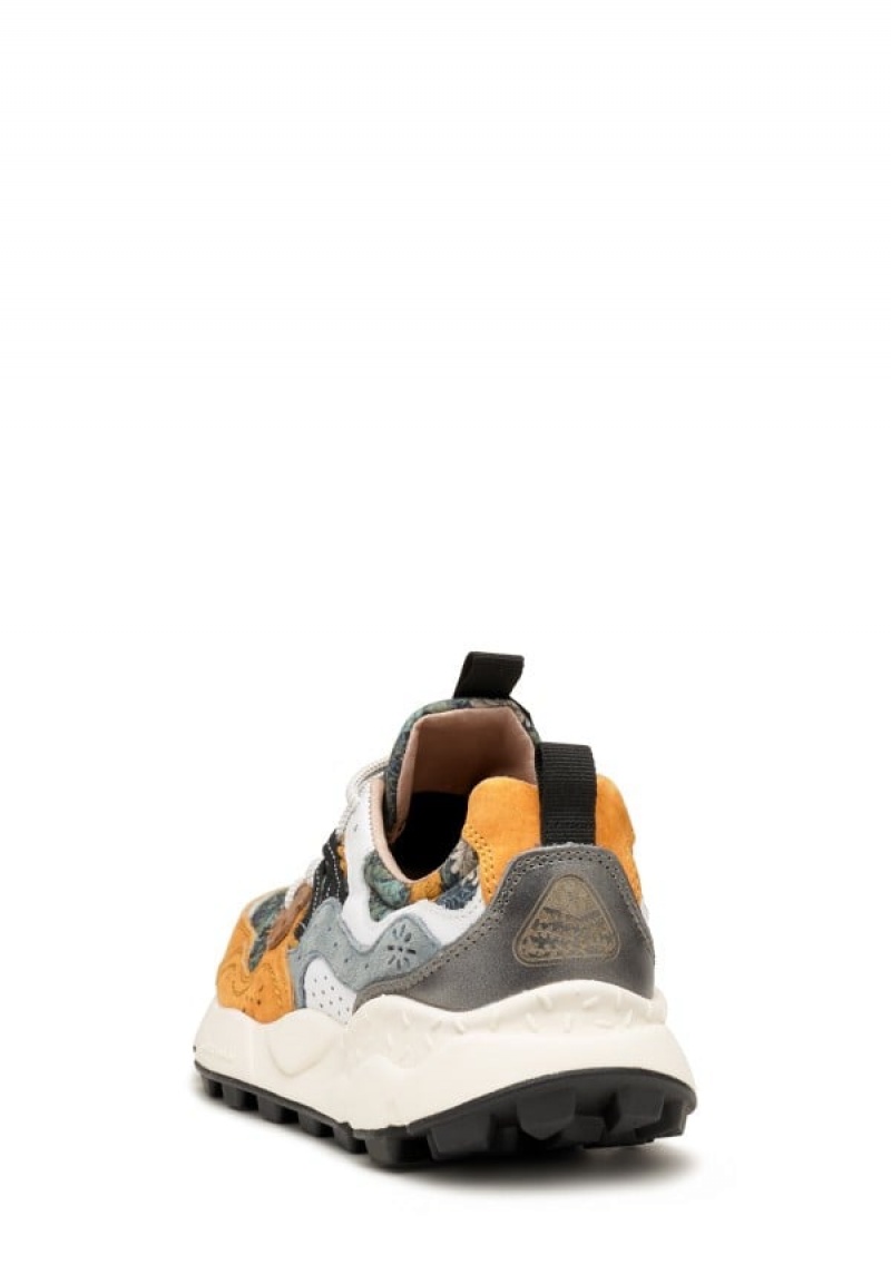Adidasy Damskie Flower Mountain Yamano 3 Pomarańczowe Głęboka Niebieskie | EGX8290ZZ
