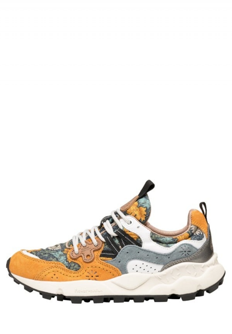 Adidasy Damskie Flower Mountain Yamano 3 Pomarańczowe Głęboka Niebieskie | EGX8290ZZ