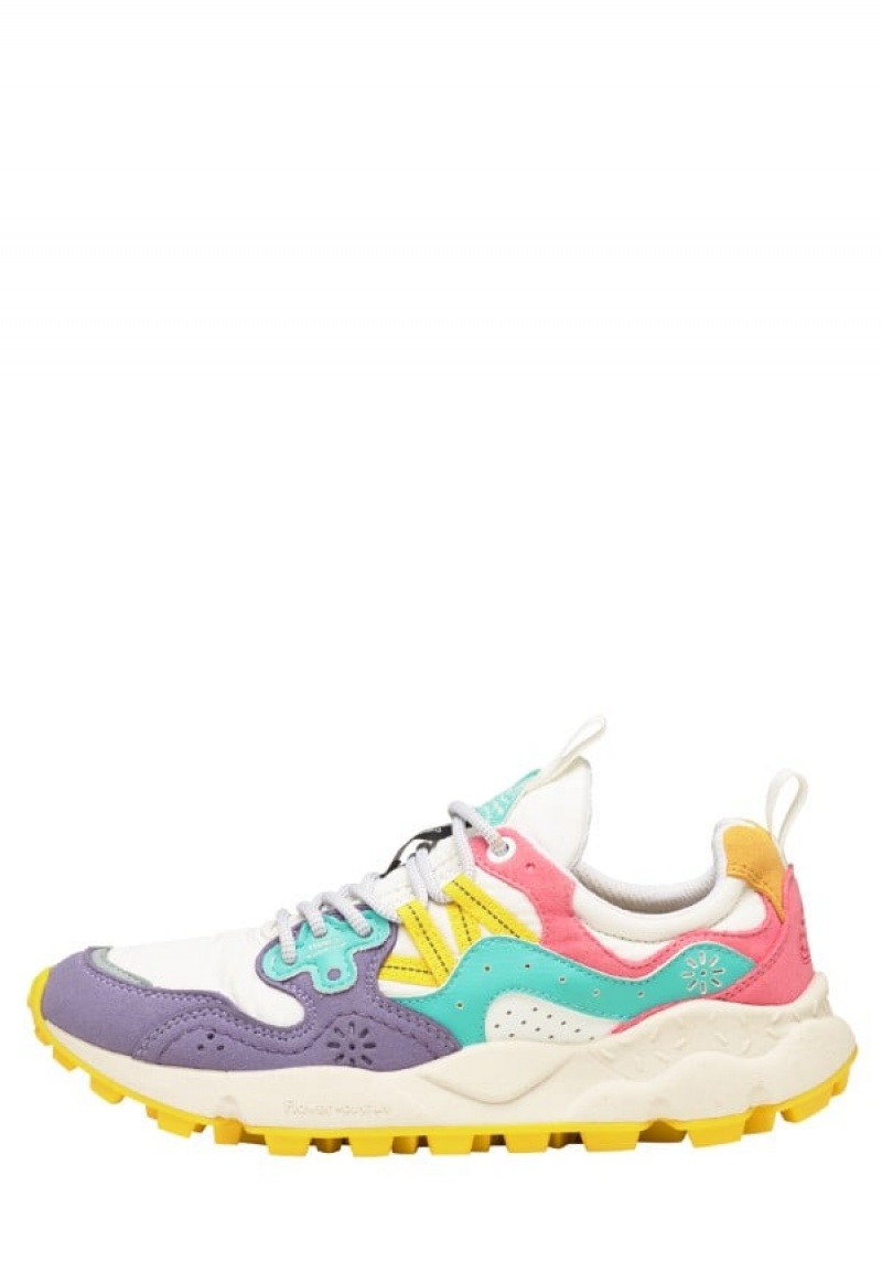 Adidasy Damskie Flower Mountain Yamano 3 Fioletowe Białe | AJY659FD