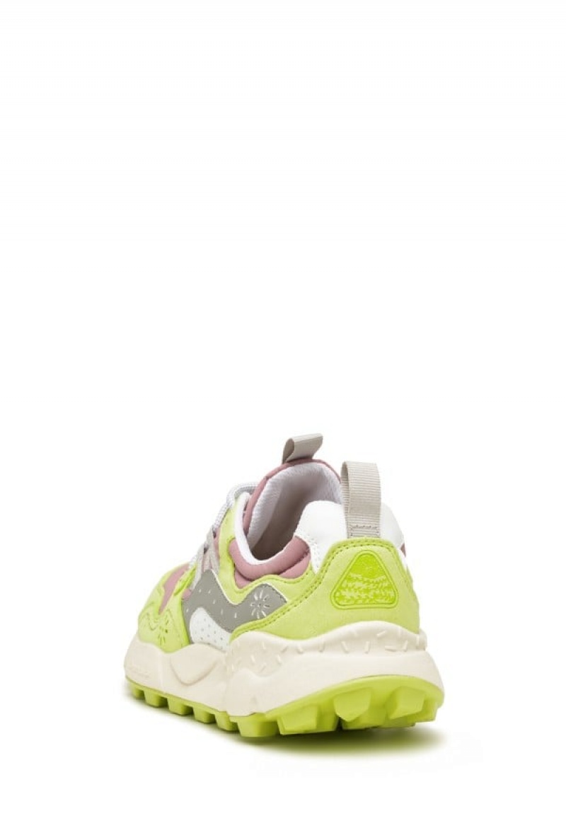 Adidasy Damskie Flower Mountain Yamano 3 Głęboka Zielone Fioletowe | WOV2744DA