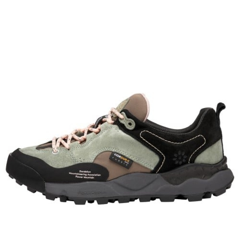 Adidasy Męskie Flower Mountain Back Country Hkdelic Czarne Zielone | OXM9413KF