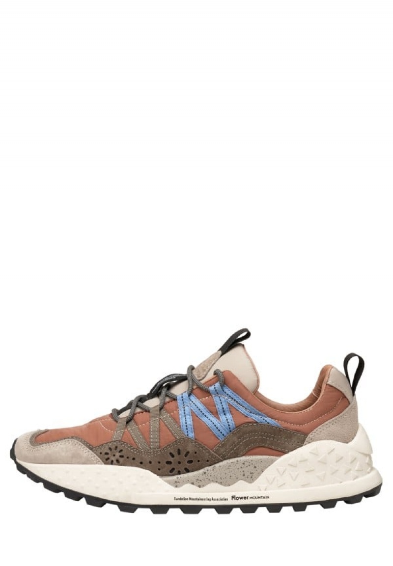 Adidasy Męskie Flower Mountain Washi Brązowe Szare | DPE4732JT