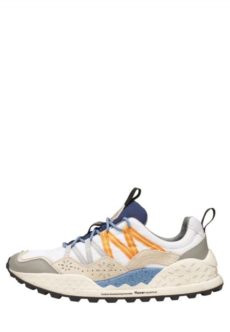 Adidasy Męskie Flower Mountain Washi Szare Białe | CBF1729BN