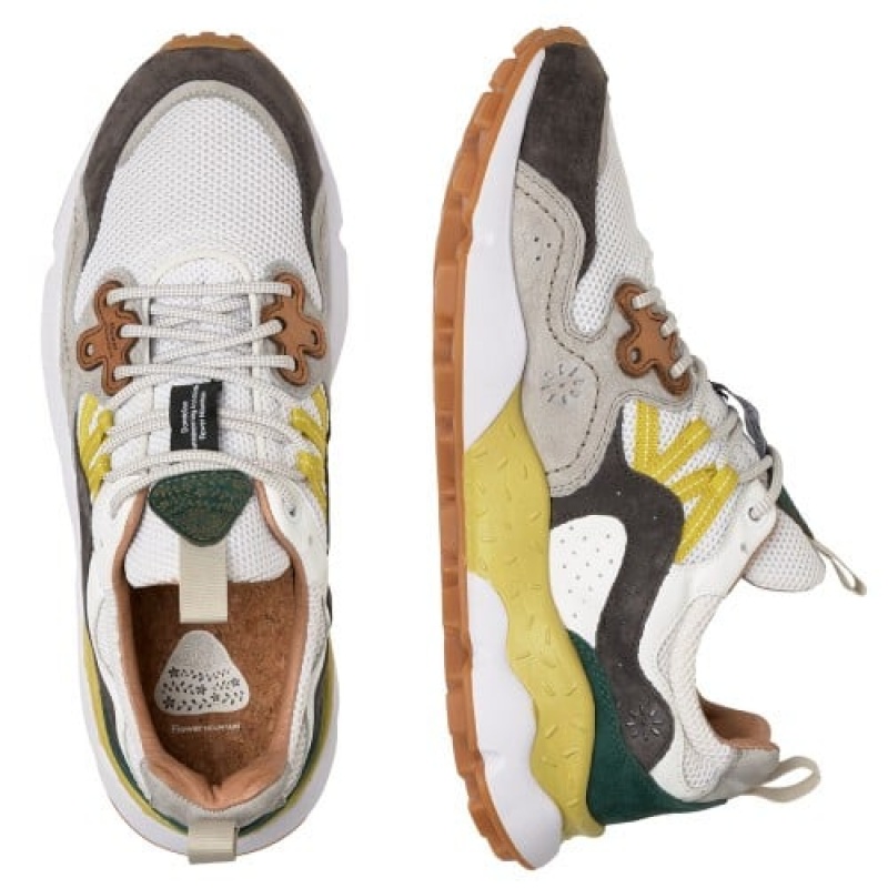 Adidasy Męskie Flower Mountain Yamano 3 Białe | YVR434LW