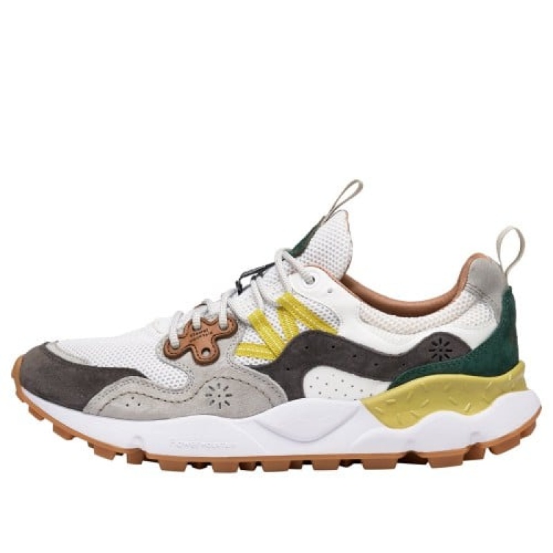 Adidasy Męskie Flower Mountain Yamano 3 Białe | YVR434LW