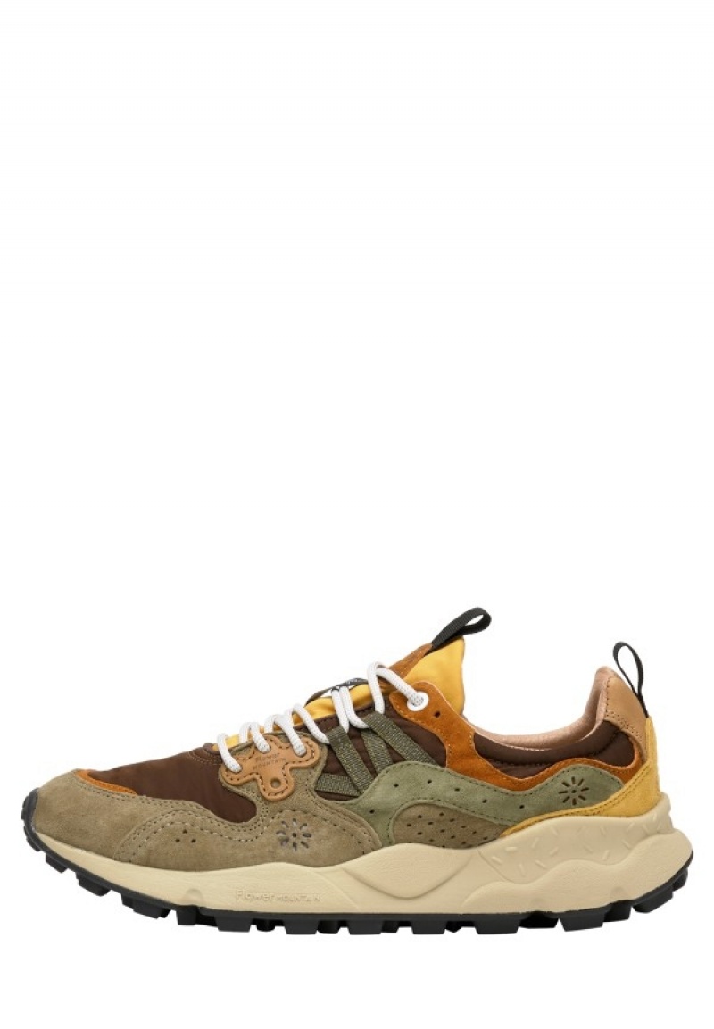 Adidasy Męskie Flower Mountain Yamano 3 Brązowe Szare | KSJ817RH