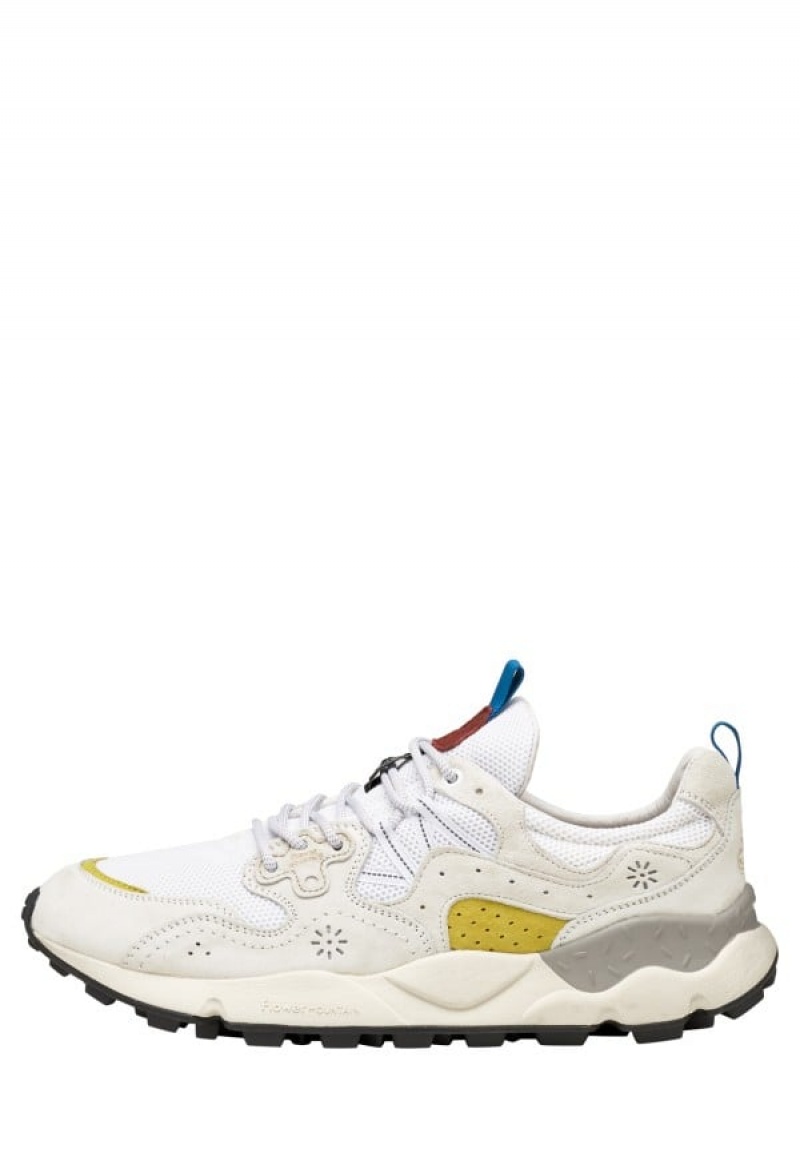 Adidasy Męskie Flower Mountain Yamano 3 Białe | ZWX1486RZ