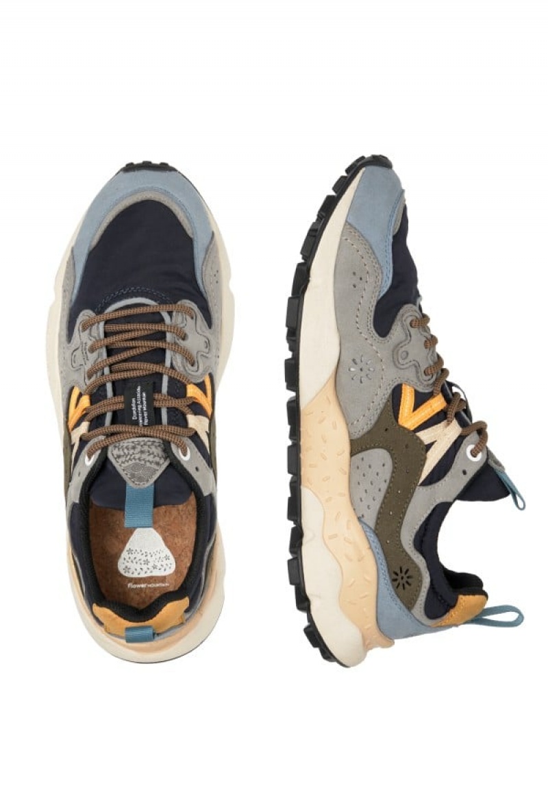 Adidasy Męskie Flower Mountain Yamano 3 Granatowe Niebieskie Głęboka Niebieskie | HYR5358WV