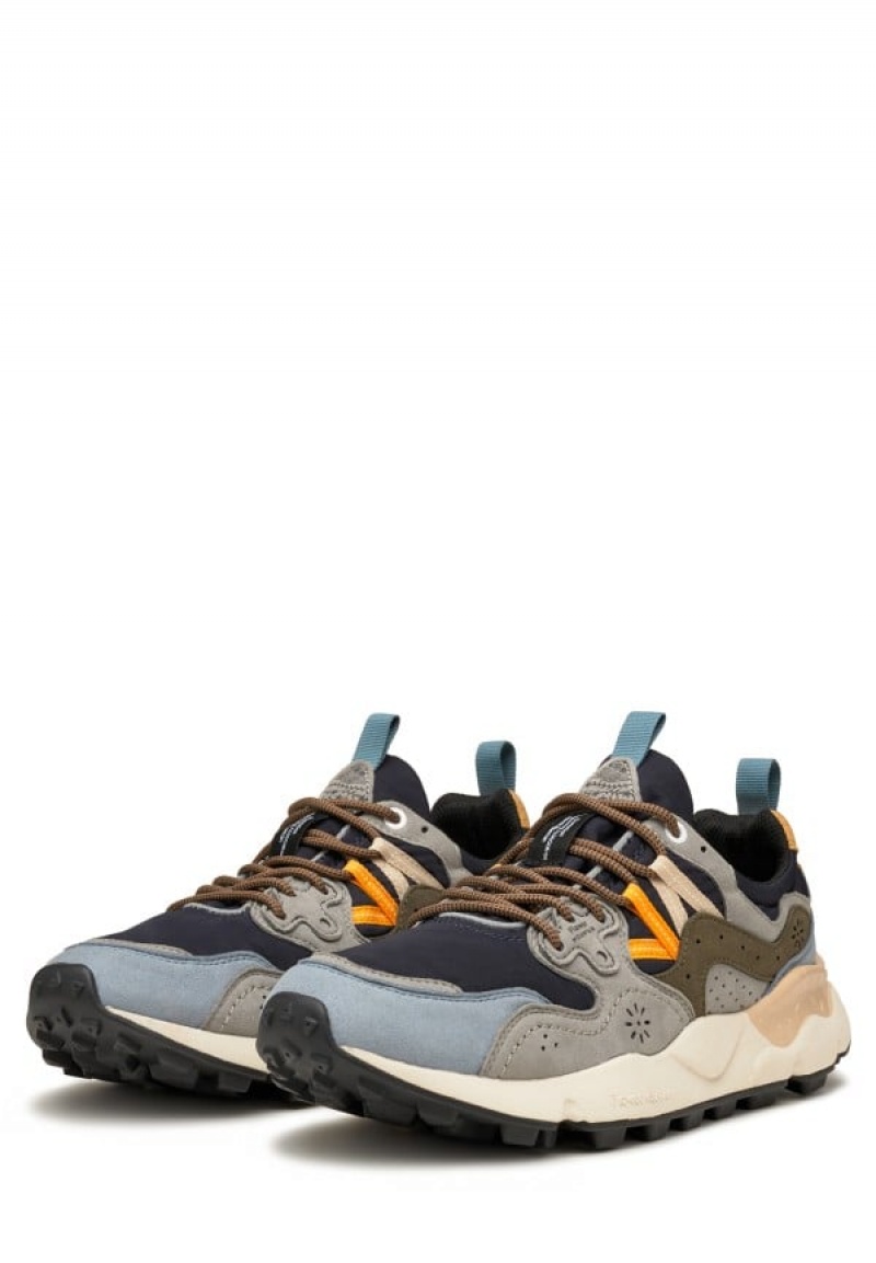 Adidasy Męskie Flower Mountain Yamano 3 Granatowe Niebieskie Głęboka Niebieskie | HYR5358WV