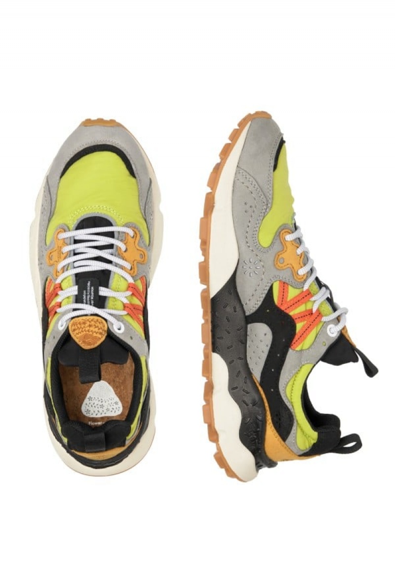 Adidasy Męskie Flower Mountain Yamano 3 Szare Zielone | HEJ100100PG