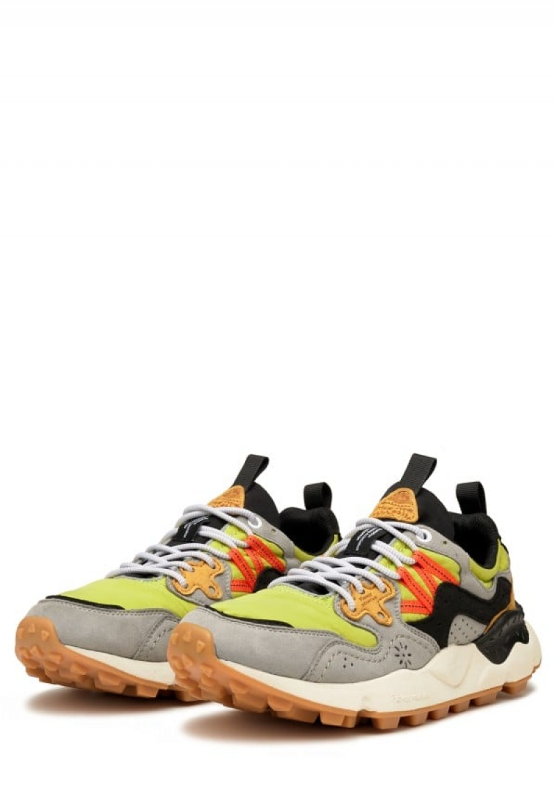 Adidasy Męskie Flower Mountain Yamano 3 Szare Zielone | HEJ100100PG