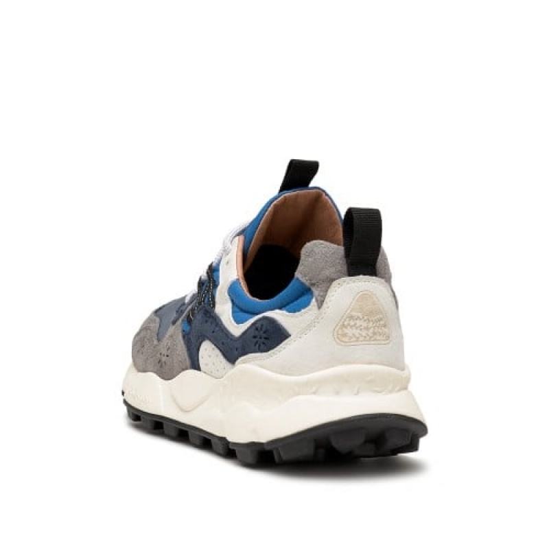 Adidasy Męskie Flower Mountain Yamano 3 Szare Granatowe Niebieskie | HKP7378YG