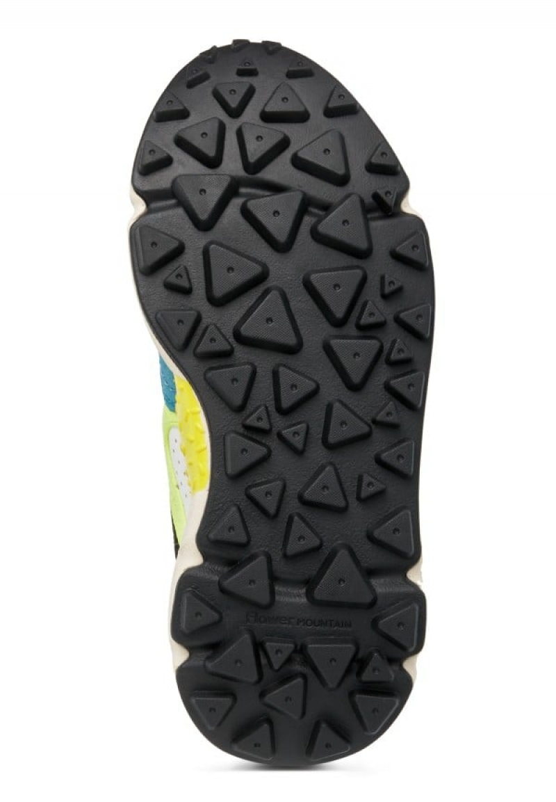 Adidasy Męskie Flower Mountain Yamano 3 Uni Białe Niebieskie Żółte | JDQ7630HF