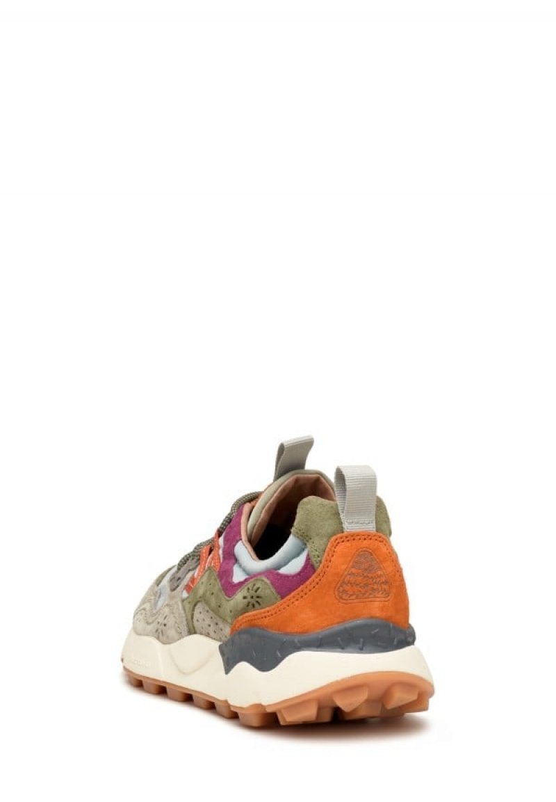 Adidasy Męskie Flower Mountain Yamano 3 Uni Szare Głęboka Niebieskie | JRM837PA