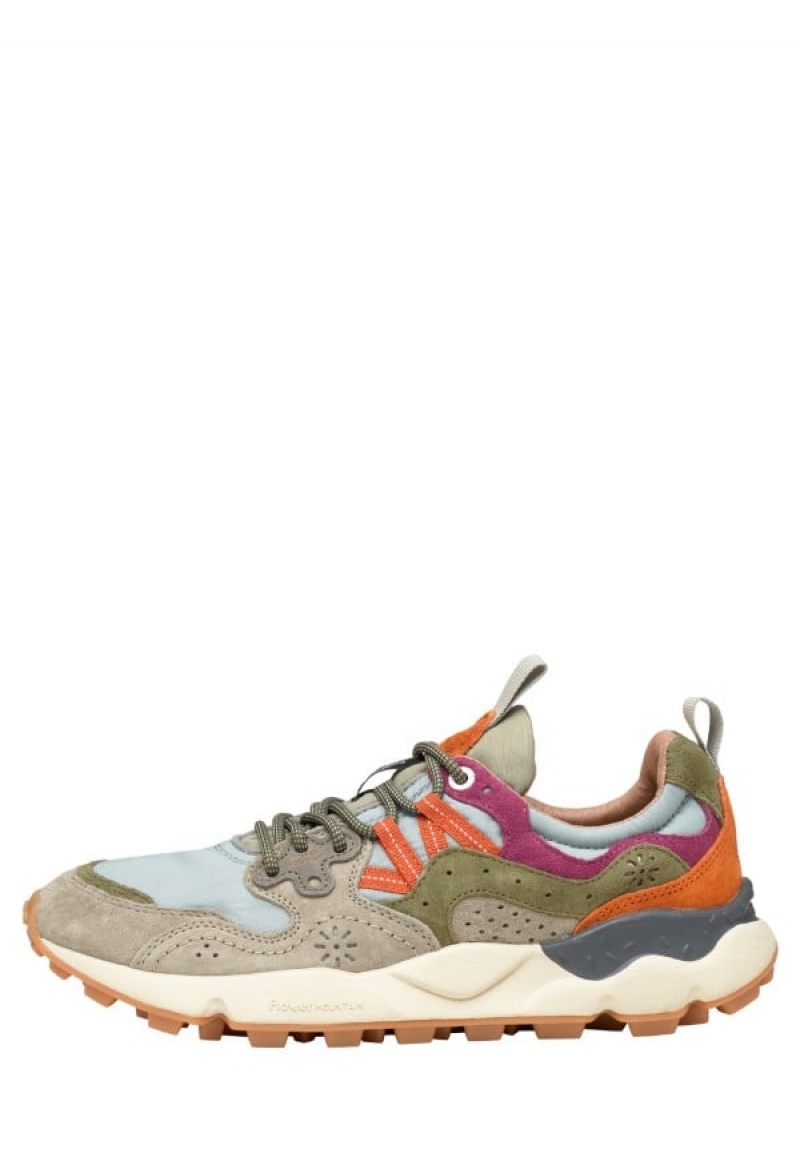 Adidasy Męskie Flower Mountain Yamano 3 Uni Szare Głęboka Niebieskie | JRM837PA